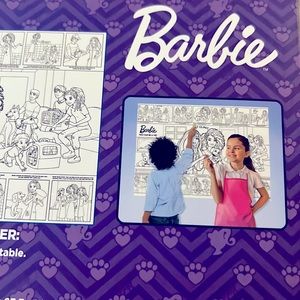 Barbie | Other | Barbie Giant Coloring Poster | Poshmark